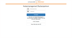 Desktop Screenshot of nutzer.unibw.de