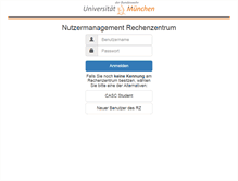 Tablet Screenshot of nutzer.unibw.de